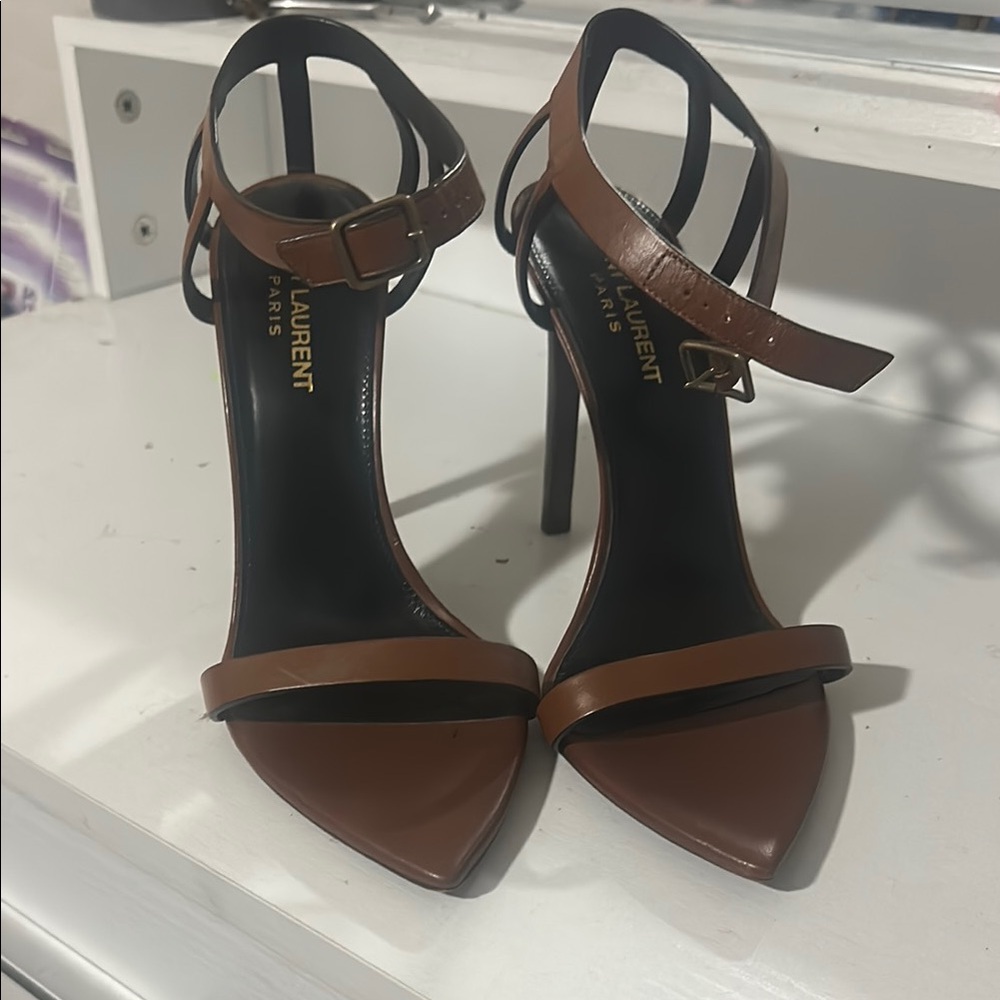 Elegant Brown Women's Heels